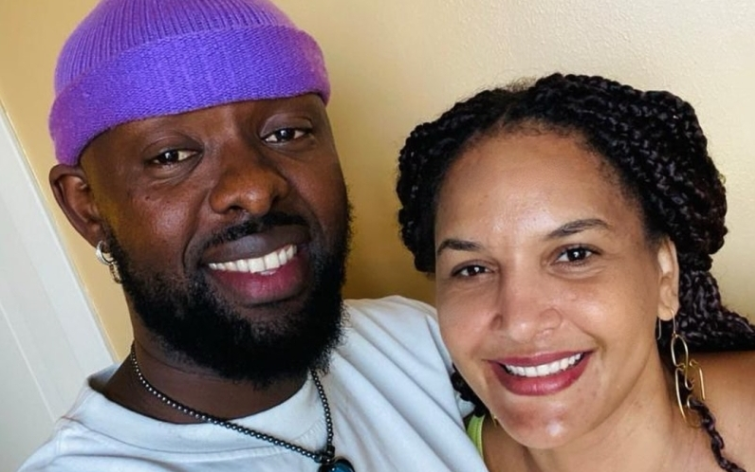 Web surfers feel anger by Kenzo's picture with Chameleon's wife.